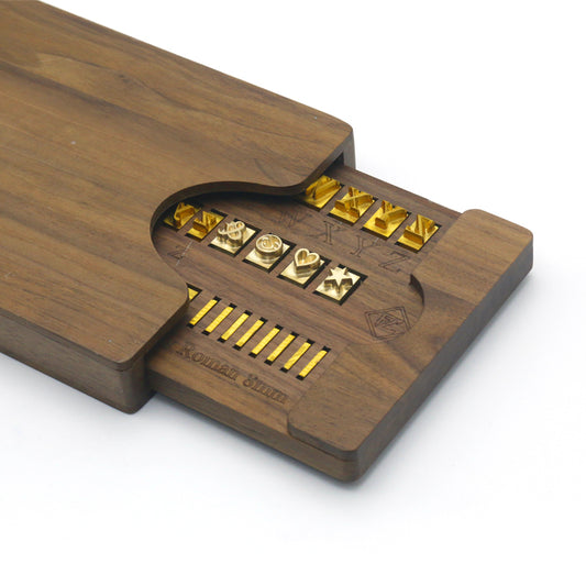 Brass Alphabet Font Type Set (A–Z + Numbers + Symbols)