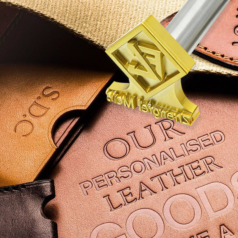 Customized shoe and leather stamps, custom copper molds, steel rods, beating sticks, brass stamps, leather logo stamps, perforation (per kilogram)