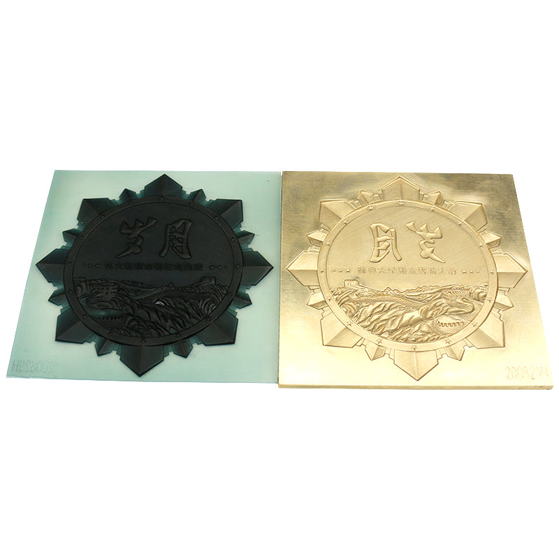 Relief and hot stamping mold is suitable for cardboard embossing and convex effect.