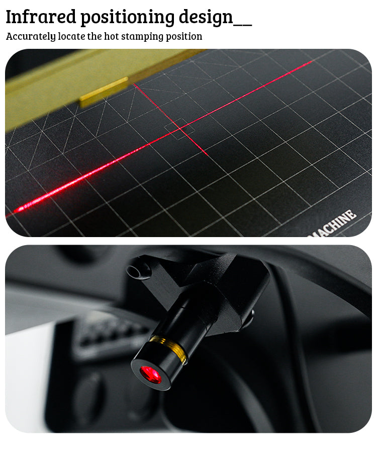 Manual Heat Press Stamping Machine Leather Hot Foil Logo Stamp Tool Embossing Machine Leather Key Ring Hot Foil Stamping Machine
