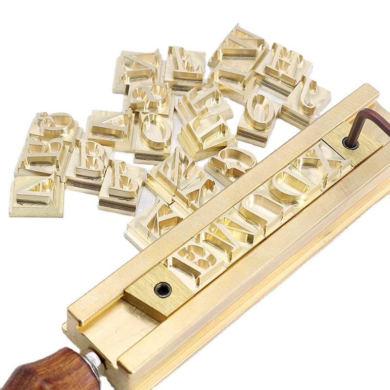 Alphabet Brass Letters