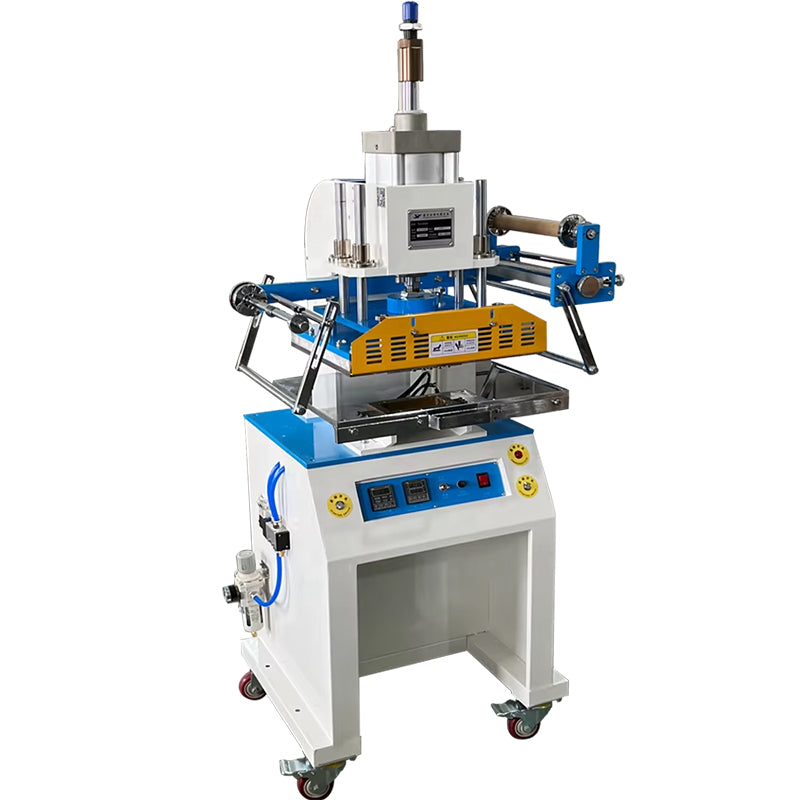 Automatic Digital Pneumatic Hot Foil Stamping Machine for Leather Logo Embossing