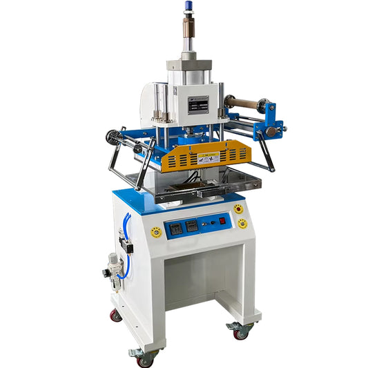 Automatic Digital Pneumatic Hot Foil Stamping Machine for Leather Logo Embossing