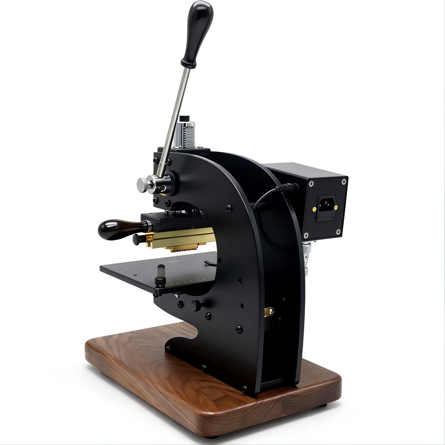 Maxita EC-27 Hot Foil Stamping Machine Manual Heat Press Stamping Machine Leather Hot Foil Logo Stamp Tool Embossing Machine Leather Key Ring Hot Foil Stamping Machine