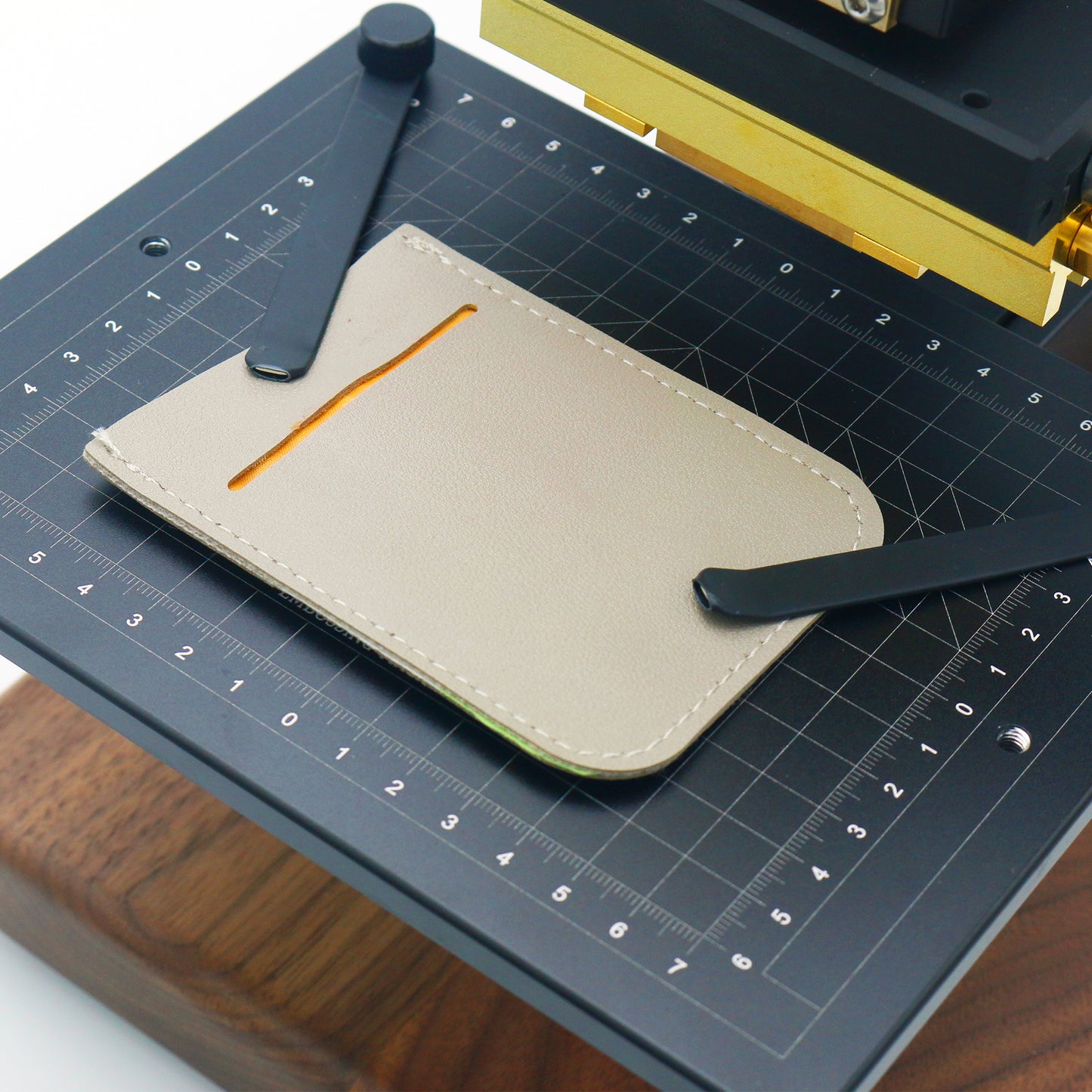 Maxita EC-27 Hot Foil Stamping Machine Manual Heat Press Stamping Machine Leather Hot Foil Logo Stamp Tool Embossing Machine Leather Key Ring Hot Foil Stamping Machine