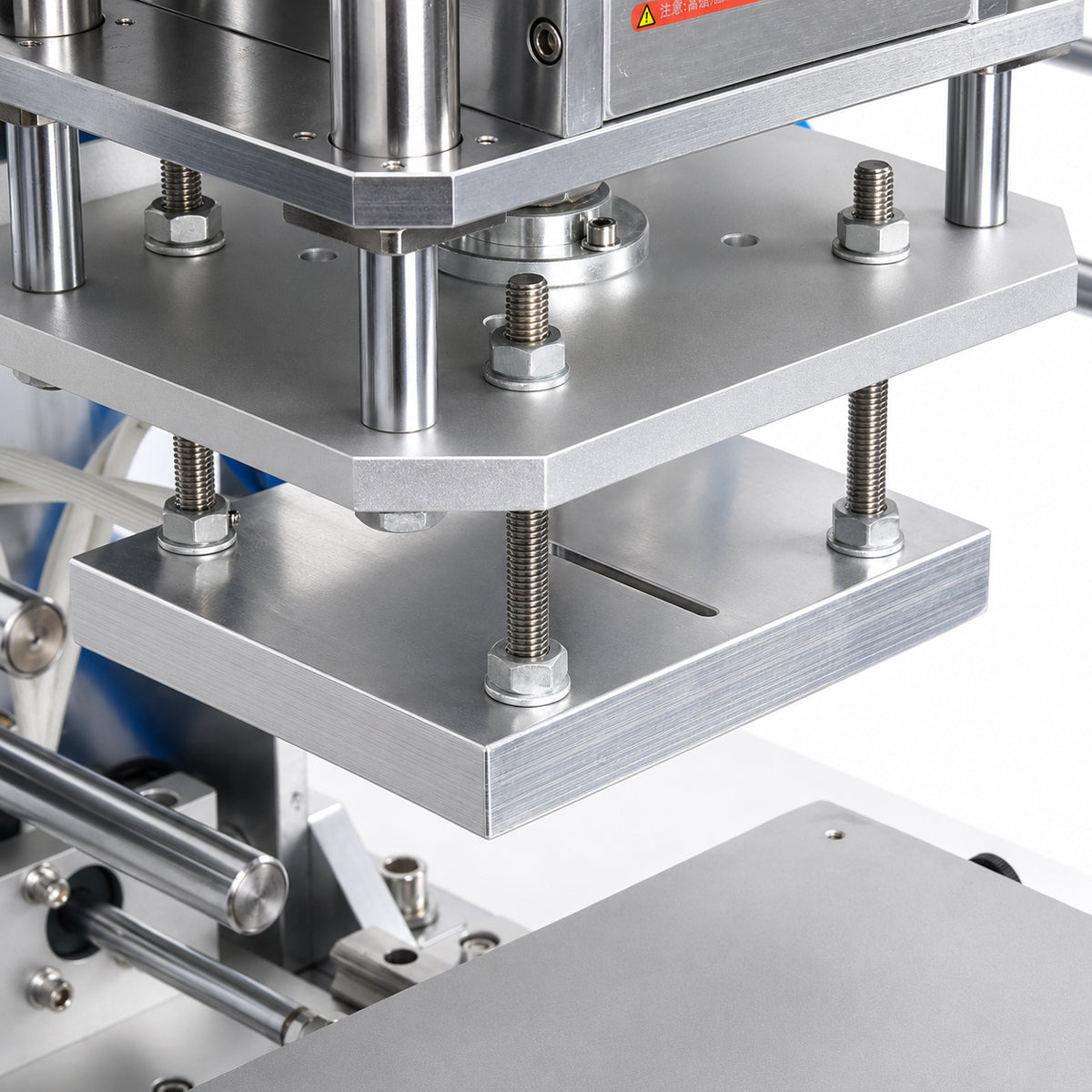 Industrial Pneumatic Hot Foil Stamping Machine for Leather, Paper, Plastic & Wood | 8020P-XY Semi Automatic Embossing Press