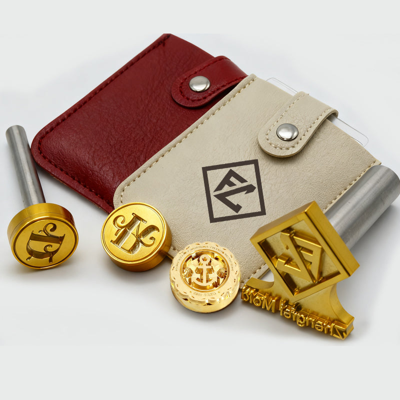 Customized shoe and leather stamps, custom copper molds, steel rods, beating sticks, brass stamps, leather logo stamps, perforation (per kilogram)