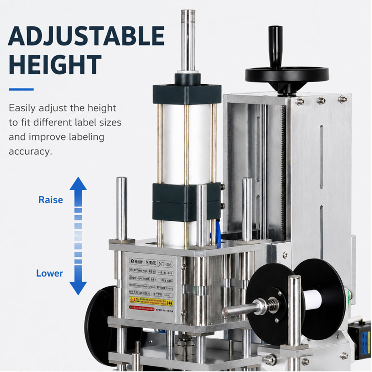 Industrial Pneumatic Hot Foil Stamping Machine for Leather, Paper, Plastic & Wood | 8020P-XY Semi Automatic Embossing Press