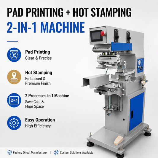 High Precision Automatic Pad Printing Machine Pneumatic Logo Printing Equipment for Plastic Metal Products