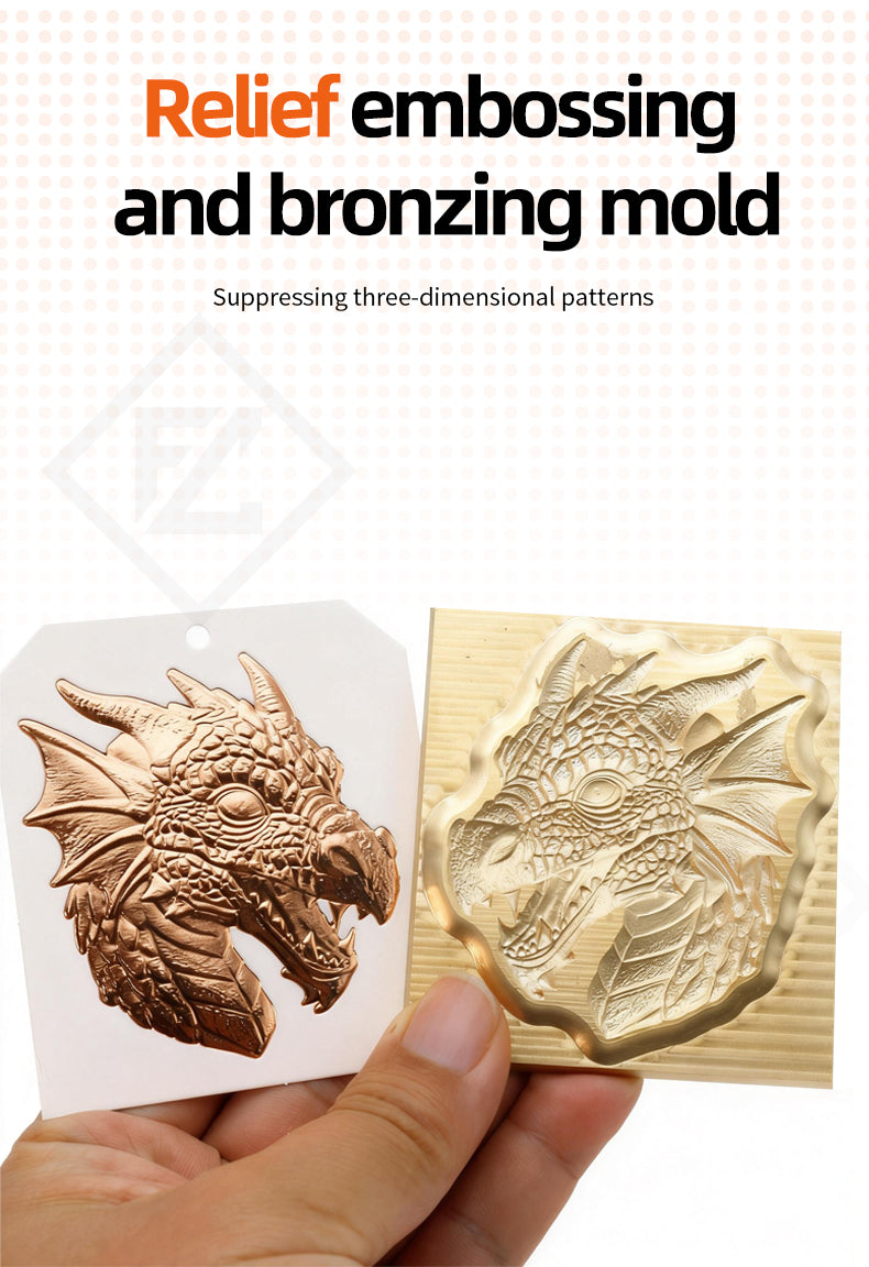 Custom 3D Engraved Stamping Mold for Deep Embossing