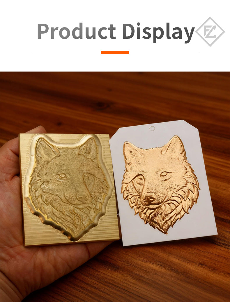 Custom 3D Engraved Stamping Mold for Deep Embossing