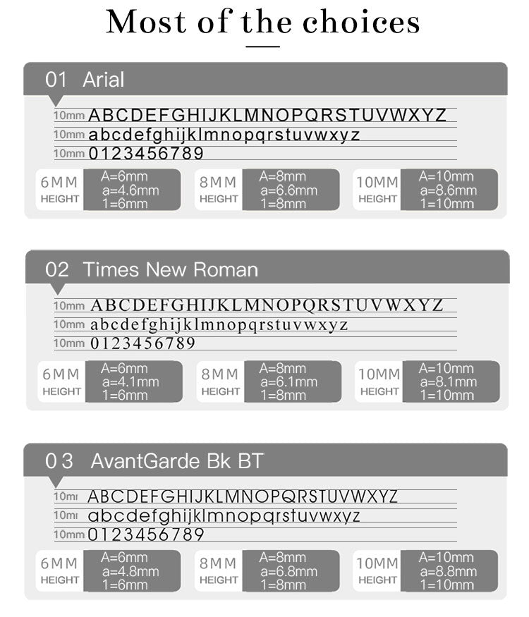 Hot Stamping Brass Mold Live Letters Printing Stamper CNC Engraving 0-9 Number A-Z Letters Alphabet Symbol Character Seal Stamp