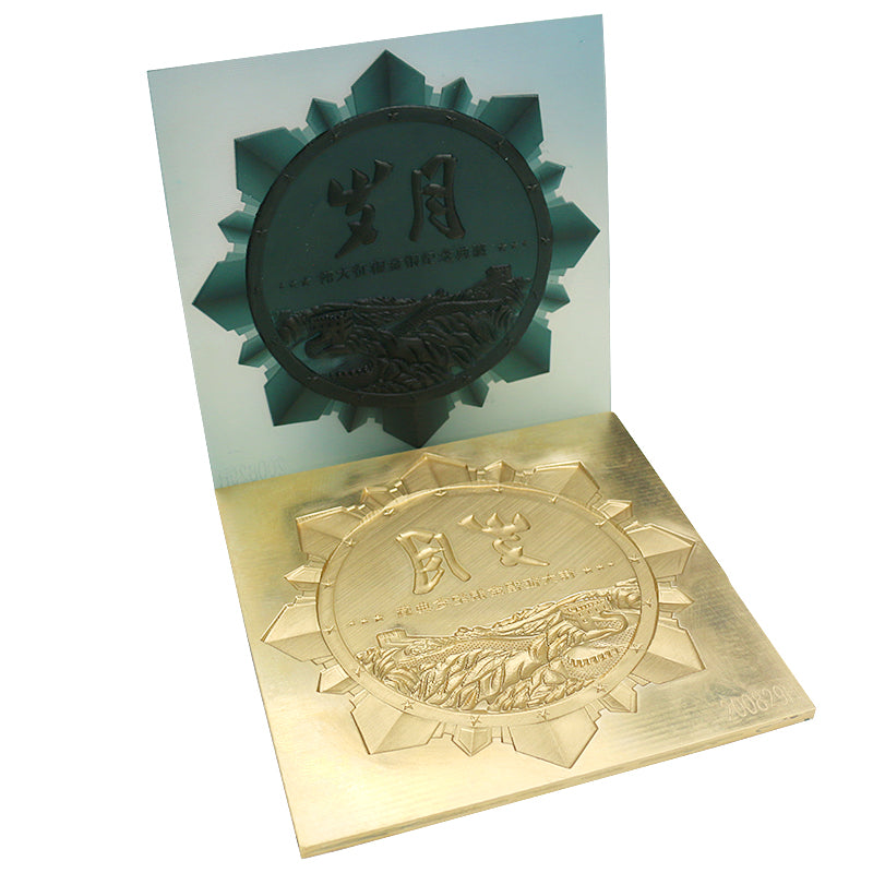 Relief and hot stamping mold is suitable for cardboard embossing and convex effect.