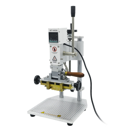 Bonedry Manual Leather Creasing Machine – Digital Hot Stamping & Logo Embossing Heat Press