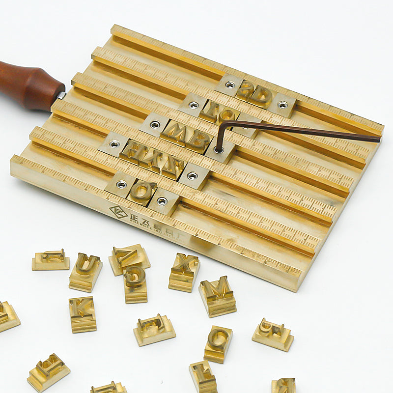 Multi-Row Slot Holder for Metal Type & Stamping Dies