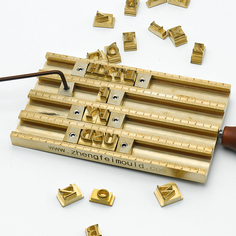 Multi-Row Slot Holder for Metal Type & Stamping Dies