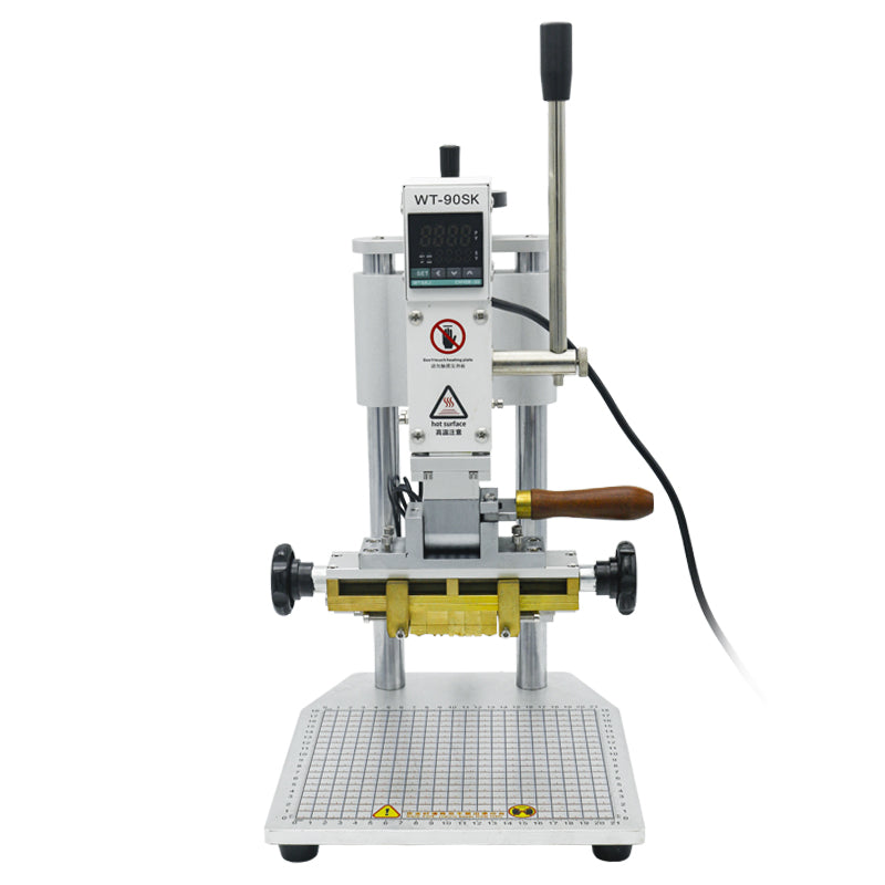 Bonedry Manual Leather Creasing Machine – Digital Hot Stamping & Logo Embossing Heat Press