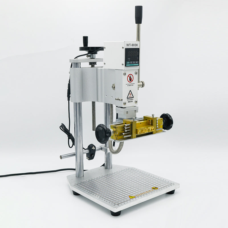 Bonedry Manual Leather Creasing Machine – Digital Hot Stamping & Logo Embossing Heat Press