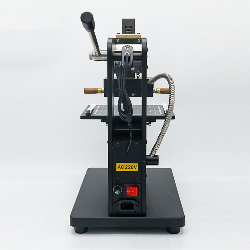 Digital Display Manual Heat Press Machine for Packaging & Logo Embossing – 90XTS