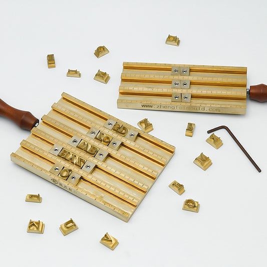 Multi-Row Slot Holder for Metal Type & Stamping Dies