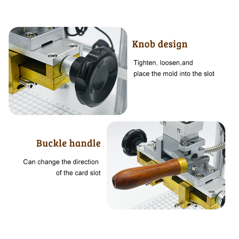 Bonedry Manual Leather Creasing Machine – Digital Hot Stamping & Logo Embossing Heat Press