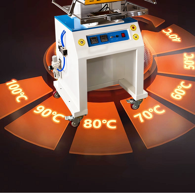 Automatic Digital Pneumatic Hot Foil Stamping Machine for Leather Logo Embossing