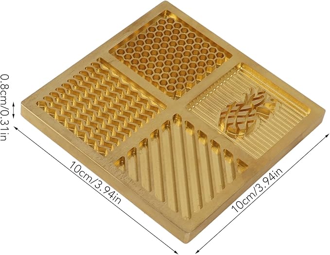 Bar Ice Stamp Brass Ice Plate Ice Mold Branding DIY