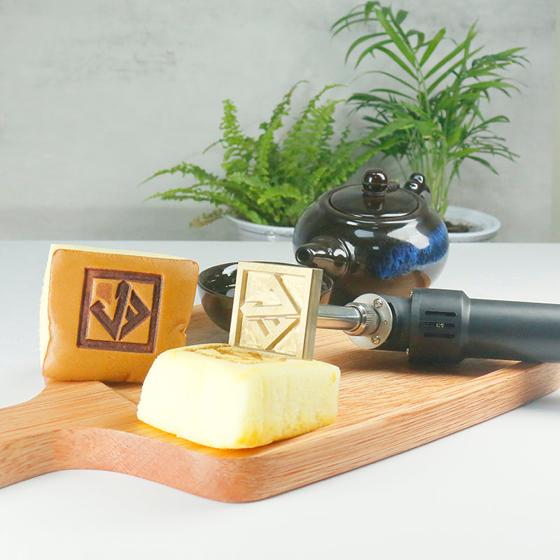 200w Electric Heater for Branding Irons L-Shape Custom Electric Branding Iron with Wood Burning Stamp for Woodworkers