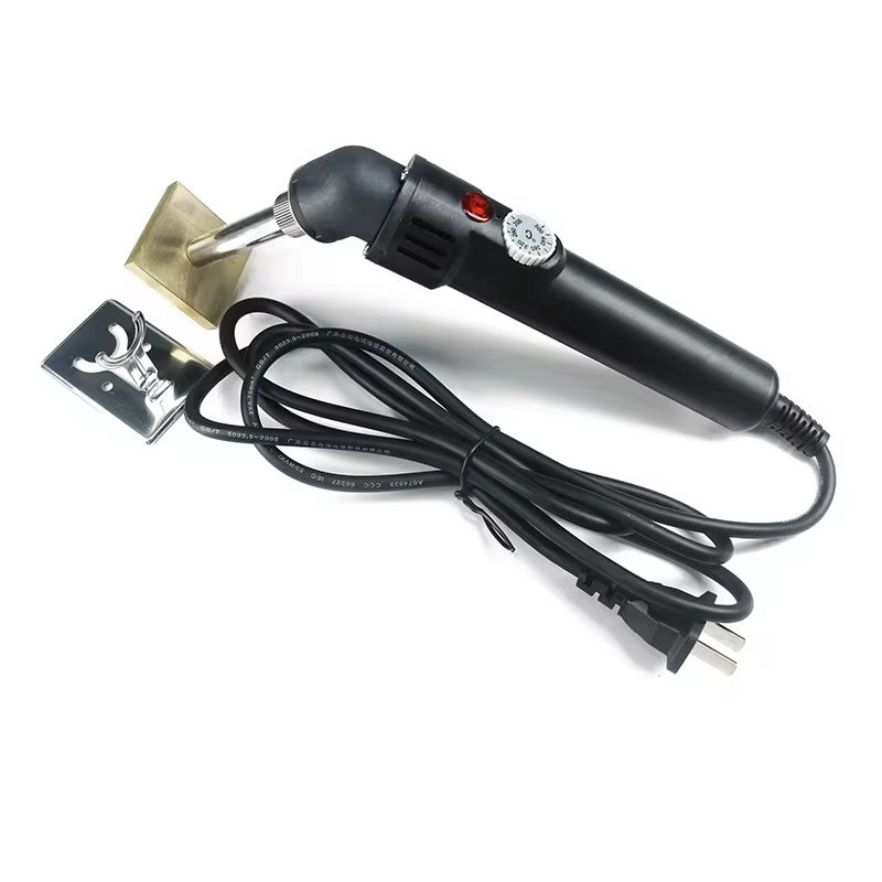 220V 200W Custom Text Logo Hot Stamping Machine Handheld Soldering Iron Logo stamper Coconut Heat Sealing Stamp