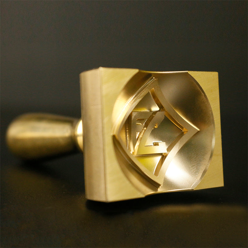 Custom Logo Ice Stamp, Brass Ice Stamp, Ice Cube Stamp, Ice Stamp For Bar, Custom Initial Whiskey Ice Stamp, Ice Brand Stamp