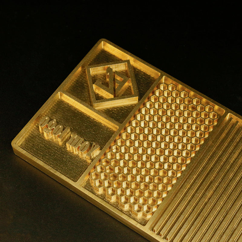 Ice Cubes Stamp Tray for Cocktails Custom 4x4insh & 4x8 insh Ice Stamp Designs Plate Brass Personalized Bar Ice Stamp