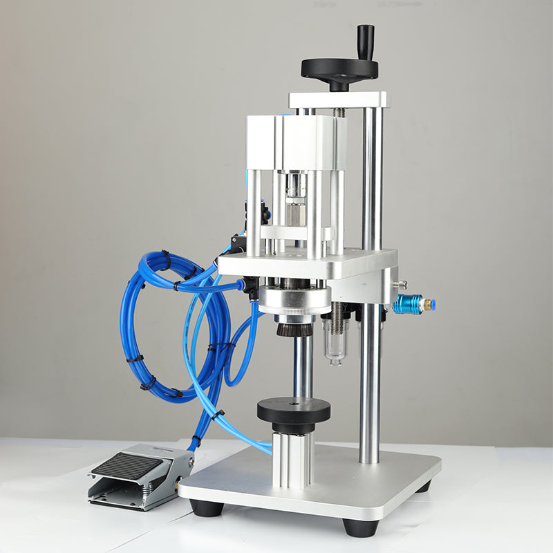 Pneumatic Crimping Machine For Perfume Bottle Capping Machine Spray Bottle Crimper