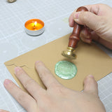 Load image into Gallery viewer, Customized 3D Christmas Envelope Badge Brass Wax Seal Stamp Header