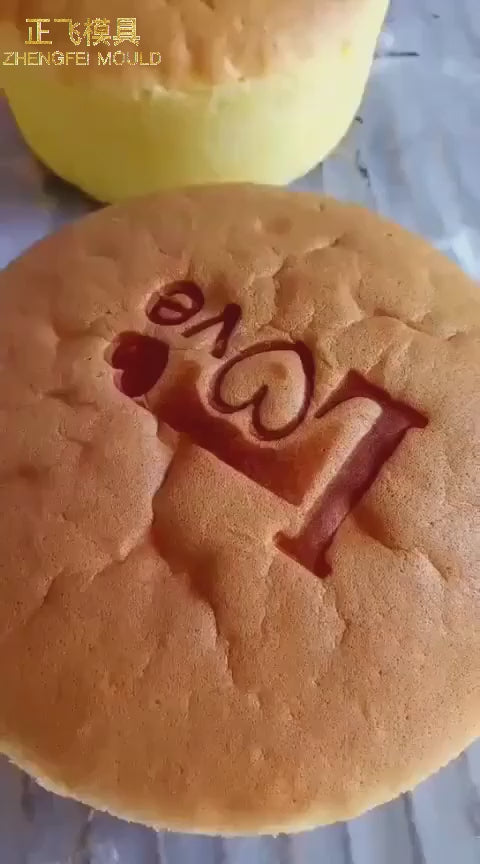 Brass Baking Cake Branding High Quality Customized Logo Brass Hot Stamp Bread Bakery Molds Sweet Branding Iron Cake