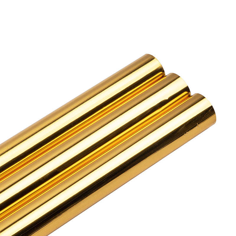 Hot Foil Stamping Paper for Leather Bronzing Machine PU Heat Transfer Anodized Gilded Paper DIY Decoration for Cloth Package Box