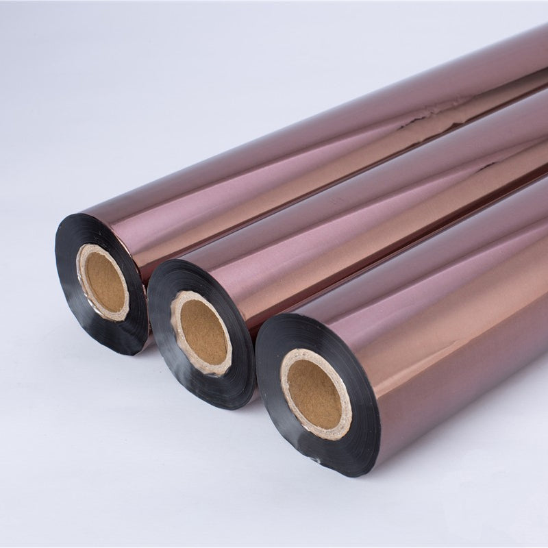 Hot Foil Stamping Paper for Leather Bronzing Machine PU Heat Transfer Anodized Gilded Paper DIY Decoration for Cloth Package Box