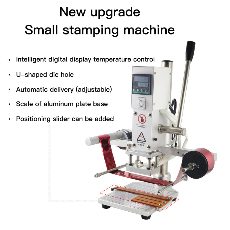 ZHENGFEI 90-E Manual Digital Hot Foil Stamping Machine