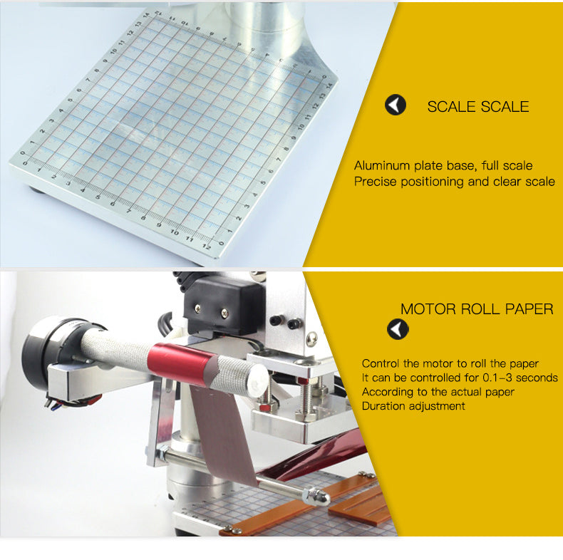 ZHENGFEI 90-E Manual Digital Hot Foil Stamping Machine