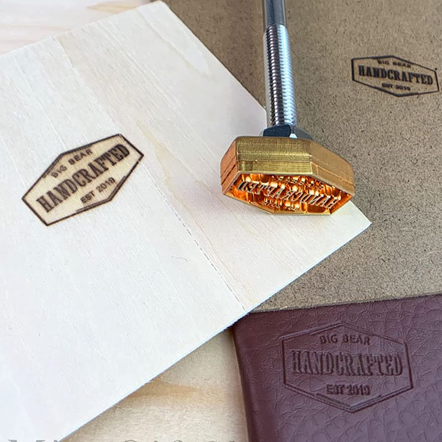 Custom Branding Iron for Wood Wedding Bread Making